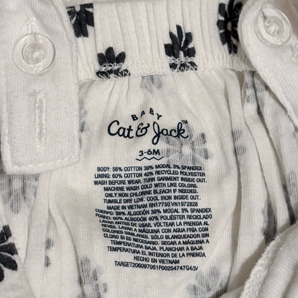 Cat & Jack Baby Ruffle Romper - Picture 2 of 2